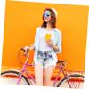 CONGARTENO 100pcs Yellow Striped Decorative Paper Straws Drinking Straws for Birthday Party Barbecue Bridal Shower Juice Cocktails Environmental Friendly view 4