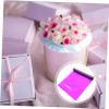 KOMBIUDA Wide Purple Cellophane Wrap Roll for Flowers Opp Packing Film for Bouquet Wrapping Tear-resistant Floral Packaging Material for Valentines and Anniversaries view 4