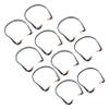 Anneome 10pcs Multipurpose Banded Silicone for Sleeping and Noise Reduction Comfortable Soft with No Pressure Itching Non-Slip Sound Blocking Protection for Office Learners Swimming and view 1