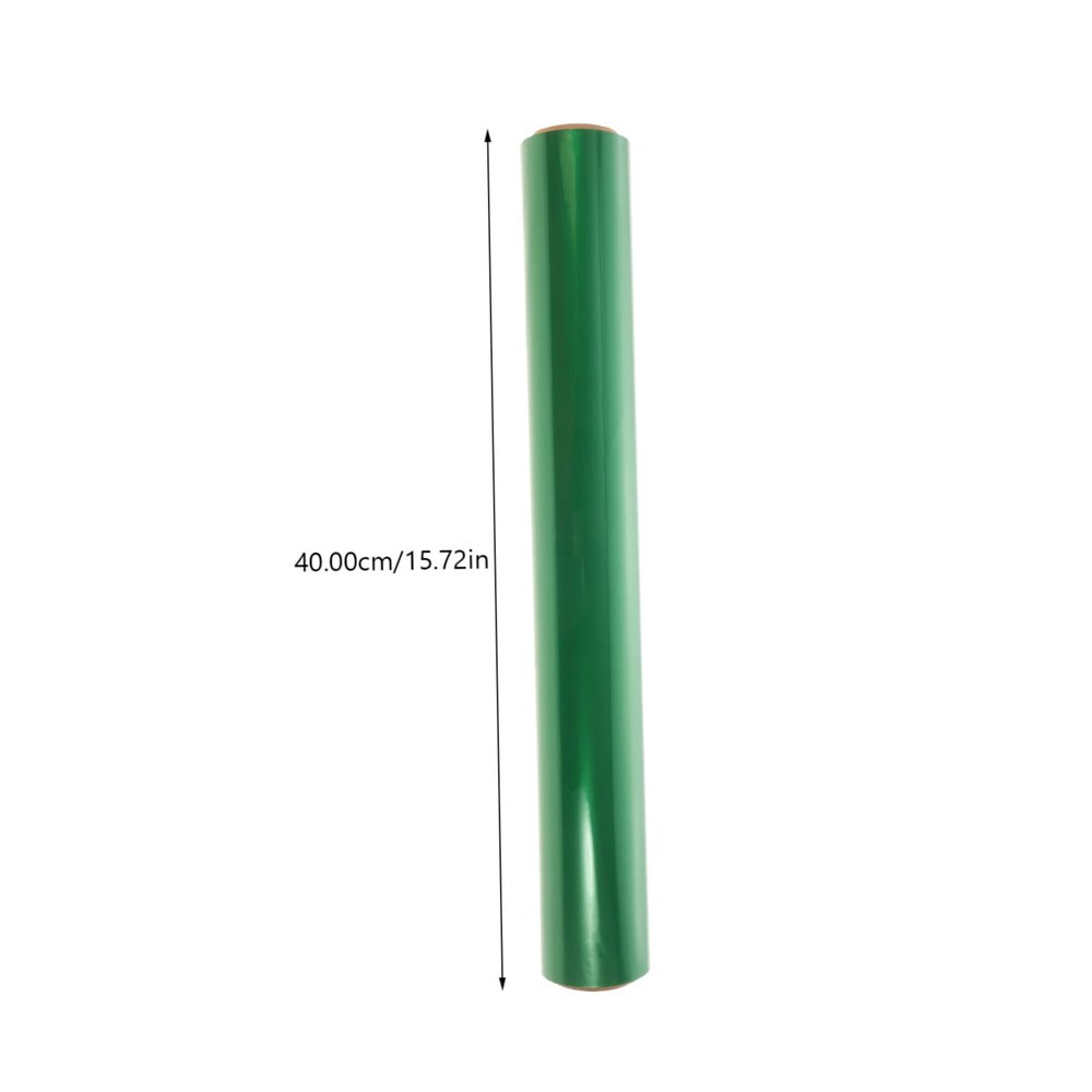 Anneome Green Cellophane Wrap Roll Mil Thick Flower Wrapping Paper for Bouquets Baskets Crafts and DIY Packaging