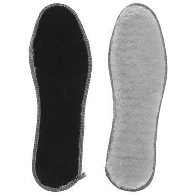 HAKIDZEL 4 Pairs Warm Winter Insoles Women Plush Thick Cushioned Shoe Inserts Ergonomic Foot Warm Insoles Non-Slip Thermal Boot Liners for Cold Conditions