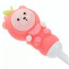 HOLIDYOYO 2pcs Toothbrush Soft Bristle Cute Bear Design Comfortable Grip Toothbrushes for Ages Pink Round Head Manual Teeth Brush view 4