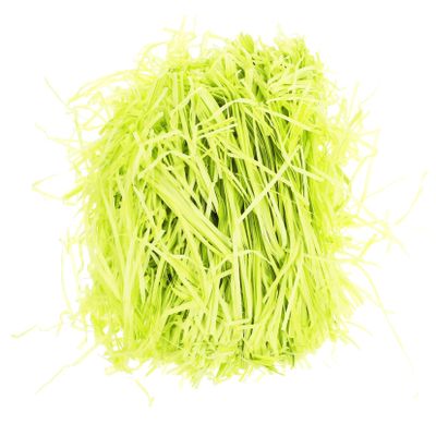 CONGARTENO Green Raffia Grass Shredded Paper Filler for Baskets and Filling Crinkle Cut Shredded Paper for Birthday Wedding Festival Christmas Decorations