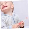LALADEFIEE 2pcs Toothbrush with Soft Bristles Cute Bear Shape Manual Toothbrushes for Ages Ergonomic Grip and Safe for Hands view 3