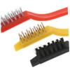LALADEFIEE Crevice Gap Cleaning Brush with Long Handle Anti-Skid Scrub Brush for Kitchen Stove Grooves Bathroom Narrow Spaces Household Bristles Ergonomic Grip view 3