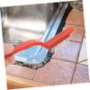 LALADEFIEE Crevice Gap Cleaning Brush with Long Handle Anti-Skid Scrub Brush for Kitchen Stove Grooves Bathroom Narrow Spaces Household Bristles Ergonomic Grip view 4