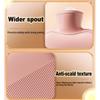 Hot Water Bottle, fillable with Water, Plush Hand Warmer, Premium Heat Pack for Pain Relief, Menstrual Cramps, Cosy Evenings, Mattress Warming and Foot Warmth.(Grey,2000ml) view 3
