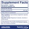 Superior Labs Acetyl L-Carnitine 500 mg, High Potency ALCAR, Pure Non-GMO, Zero Synthetic Additives, Maximum Absorption, Energy & Fat Metabolism, Brain, Nerve & Cellular Detox Support, (60 Veg Caps) view 2