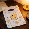 DEDIULE 100 Pcs Thank You Favor Bags, Smile Candy Cookie Bags, suitable for birthdays, baby showers, weddings, Christmas, and Retirement (5.9 * 7.9 inches) (smiling face) view 4