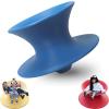 360 Degrees Spinning Chair for Adults, Sensory Spinning Seat, Swivel Gyro Chair, Ergonomic Swivel Seat for Kids and Adults, Indoor Outdoor Sensory Equipment (Blue, 25in*17in-Small) view 1