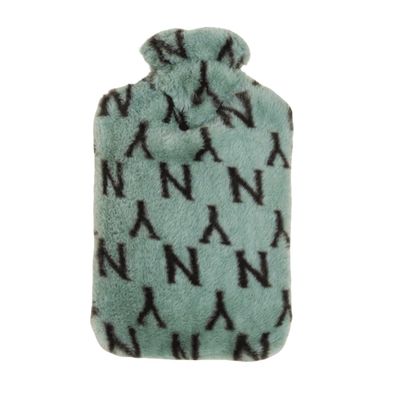 Water-Filled Hand Warmer Stylish Pattern Design for Seniors and Children Winter Essential Heat Therapy Relieves Headaches, Cramps, Arthritis, Back Pain(Green,1000ml)