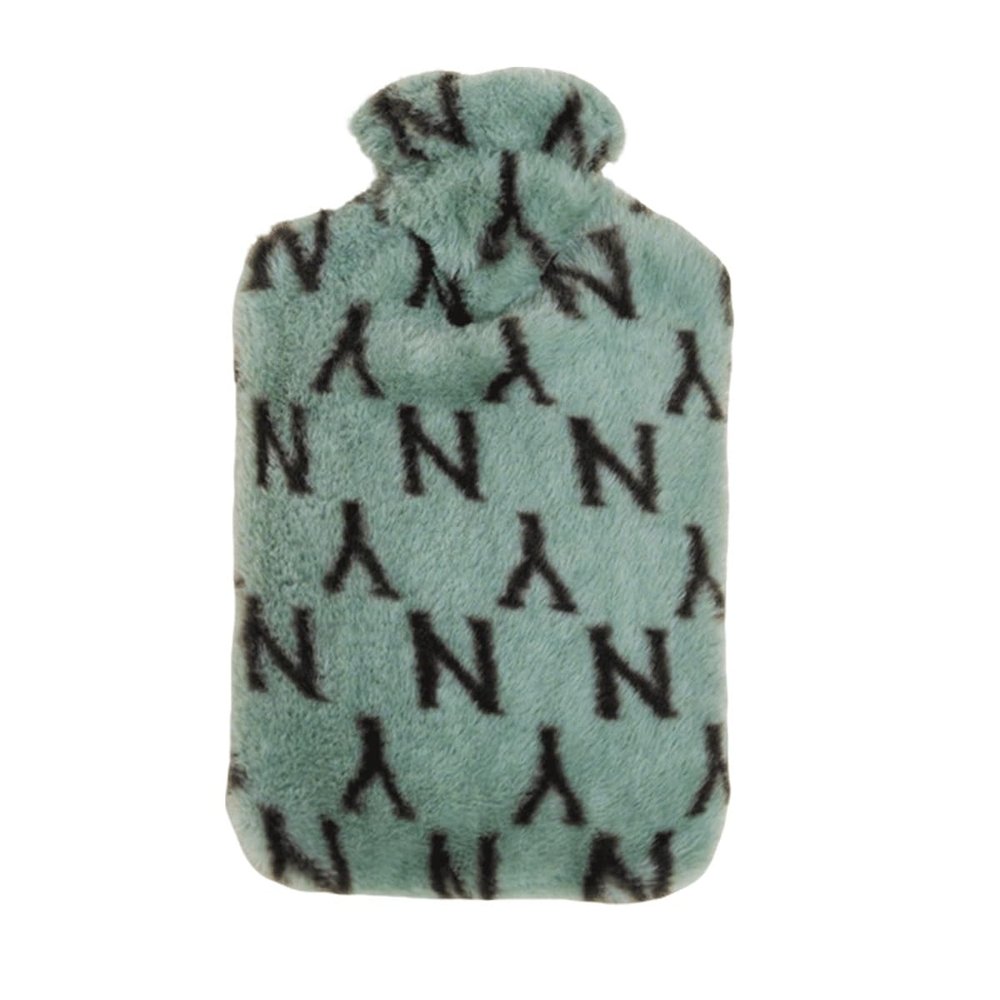 Water-Filled Hand Warmer Stylish Pattern Design for Seniors and Children Winter Essential Heat Therapy Relieves Headaches, Cramps, Arthritis, Back Pain(Green,1000ml)