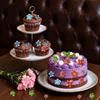 150 PCS Flower Cupcake Toppers Flower Party Decorations Floral Birthday Decorations for Baby in Bloom Baby Shower Wedding Themed Party Cake Topper view 4