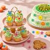 160 PCS Wildflower Cupcake Toppers Flower Cupcake Toppers Floral Birthday Decorations for Wedding Baby in Bloom Baby Shower Decorations view 4