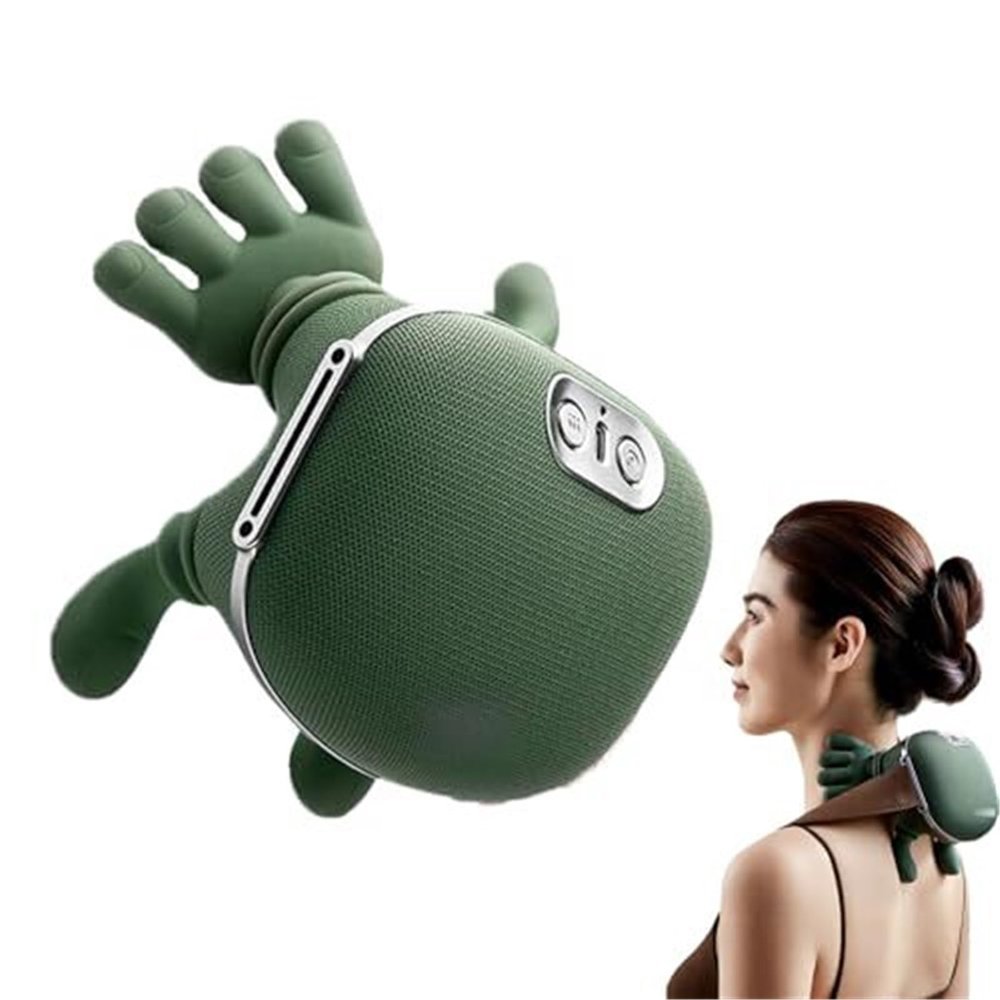 Massage for Shoulder, Neck and Shoulder Pro, Electrlc Cervical Neck Massager with Heat, 3-Speed Adjustment, for Back Pain Relief, Scalene and Relaxation, Muscle Tension & Knot Relief