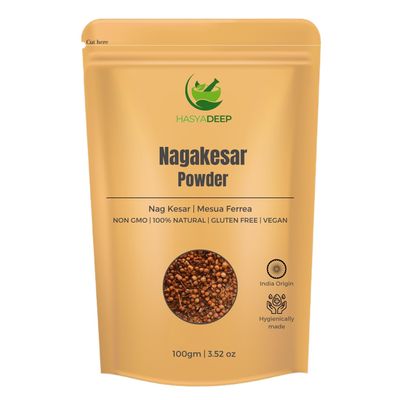 Hasyadeep Nagakesar Seed Powder | Mesua ferrea | Traditional Ayurvedic Herb (450gm/15.87oz)
