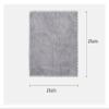 Plush Microfiber Cleaning Cloths, 30x30cm Kitchen Towels, Multi-Color 14 Options(Deep Blue) view 4