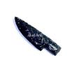 Black Obsidian Knife 55.5 Inch Unique Artisan Hand Knapped Collectible view 1