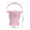 CONGARTENO Thickened Plastic Bed Pan with Lid Portable Night Spittoon for Pregnant Women Elderly Adults Easy-Clean Urine Container with Handle for Home and Hospital Use view 2