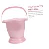 CONGARTENO Thickened Plastic Bed Pan with Lid Portable Night Spittoon for Pregnant Women Elderly Adults Easy-Clean Urine Container with Handle for Home and Hospital Use view 3