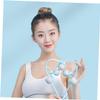 Anneome Portable Manual Neck Massager with Firm Rolling Balls for Deep Tissue Cervical Vertebra Relief Handheld Muscle Roller for Adults to Ease Neck Shoulder and Fatigue Sky-Blue view 2