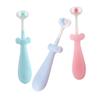 COOLHIYA 3 pcs Toothbrush Soft Bristle Toothbrush for Anti-Slip Handle Cute Design Safe Material Manual Oral Cleaner view 1