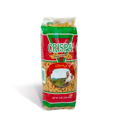 CRISPA Elbow Macaroni Pasta | Classic Elbows, Premium Durum Wheat Pasta | Authentic Italian Style Macaroni | 16 oz (1 lb) Family Size Pack