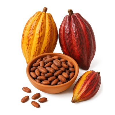 1 kg de Cacao Crudo con Cscara/Producto Oaxaqueo Artesanal/Grano Natural para Bebidas y Repostera