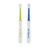 Dr. Talbot's Toddler 360 Toothbrush for Kids - Soft Bristles Gently Cleans Teeth & Massages Gums - Easy-Grip Handle for Kids - Encourages Good Oral Hygiene - (2 Pack) Blue/Green view 1
