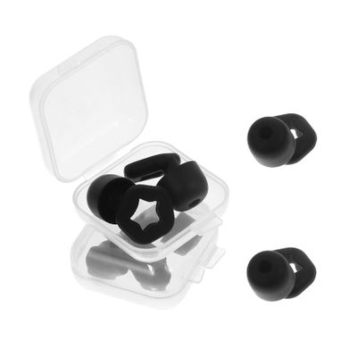 Anneome 3 Pairs Soft Silicone Noise Cancelling Reusable Sound Blocking Travel Concerts Comfortable Ergonomic Fit Advanced Noise Reduction and Sound Insulation