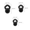 Anneome 3 Pairs Soft Silicone Noise Cancelling Reusable Sound Blocking Travel Concerts Comfortable Ergonomic Fit Advanced Noise Reduction and Sound Insulation view 2
