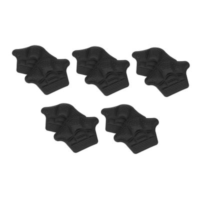 Anneome 5 Pairs Professional Comfortable Heel Stickers Self-Adhesive Wear-Resistant Heel Liners for Women Casual Shoes Blister Protection Anti-Slip Shoe Pads