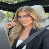 IGnaef Unisex Retro Blue Light Blocking Glasses Trendy Semi-Rimless Anti Eyestrain/UV400/Glare for Computer/Gaming IF1231 view 2