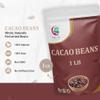 Cacao Beans 1 lb Whole Raw Cacao Beans for Brewing, Snacking & Grinding Cocoa Beans Whole, Rich Cacao Flavor By Yogis Gift view 4