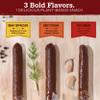 Renegade Foods Vegan Salami Sticks Variety | 9 Pack | Approx. 7 Inch Sticks | High Protein, Low Sugar, Seitan, Non-GMO | USA Made | 110 Calories & 13-14g of Protein Per Stick view 2