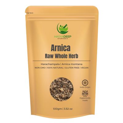 Hasyadeep Arnica Dried Flower | Arnica montana | Traditional Ayurvedic Herb (450gm/15.87oz)