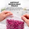 Freeze Dried Dragon Fruit Cubes, 3 oz/85gmPink Dragonfruit for Drinks & Smoothies, Crunchy Dried Dragon Fruit Snack, Dehydrated DragonFruit For Baking and Breakfast Cereal - Ideal for Infusing Drinks view 3