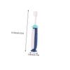 HAKIDZEL 3pcs Cartoon Soft Bristle Toothbrushes for Boys and Ages Deep Cleaning Small Handle Dental Care with Gentle Gum Protection Mixed Blue Yellow Red Colors view 2