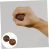 HAKIDZEL Massage Balls Hand Exercise Fitness Balls for Adults Muscle Stretch Hand Therapy Strength Training Red Sphere view 3