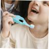 PLAFOPE 2Pcs Soft Brush Toothbrushes for Ages Gentle Manual Toothbrush in Blue and Pink Safe Material for Comfortable Oral Care and Travel Use view 4
