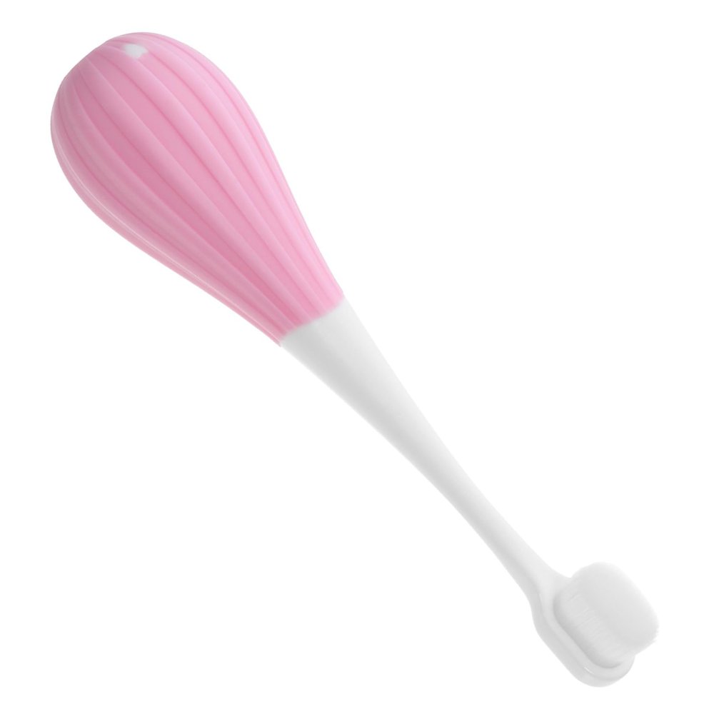 COLLBATH Extra Soft Toothbrush with Dense Thin Bristles Comfortable Grip Charming Light for Ages Cleaning Manual Tooth Brush