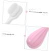 COLLBATH Extra Soft Toothbrush with Dense Thin Bristles Comfortable Grip Charming Light for Ages Cleaning Manual Tooth Brush view 3