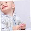 COLLBATH Extra Soft Toothbrush with Dense Thin Bristles Comfortable Grip Charming Light for Ages Cleaning Manual Tooth Brush view 4