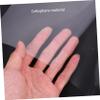 Beatifufu 300Pcs Clear Cellophane Sheets Thick Transparent Candy Wrapping for DIY Crafts Bouquet Packaging and Wear-resistant view 2