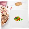 Beatifufu 300Pcs Clear Cellophane Sheets Thick Transparent Candy Wrapping for DIY Crafts Bouquet Packaging and Wear-resistant view 4