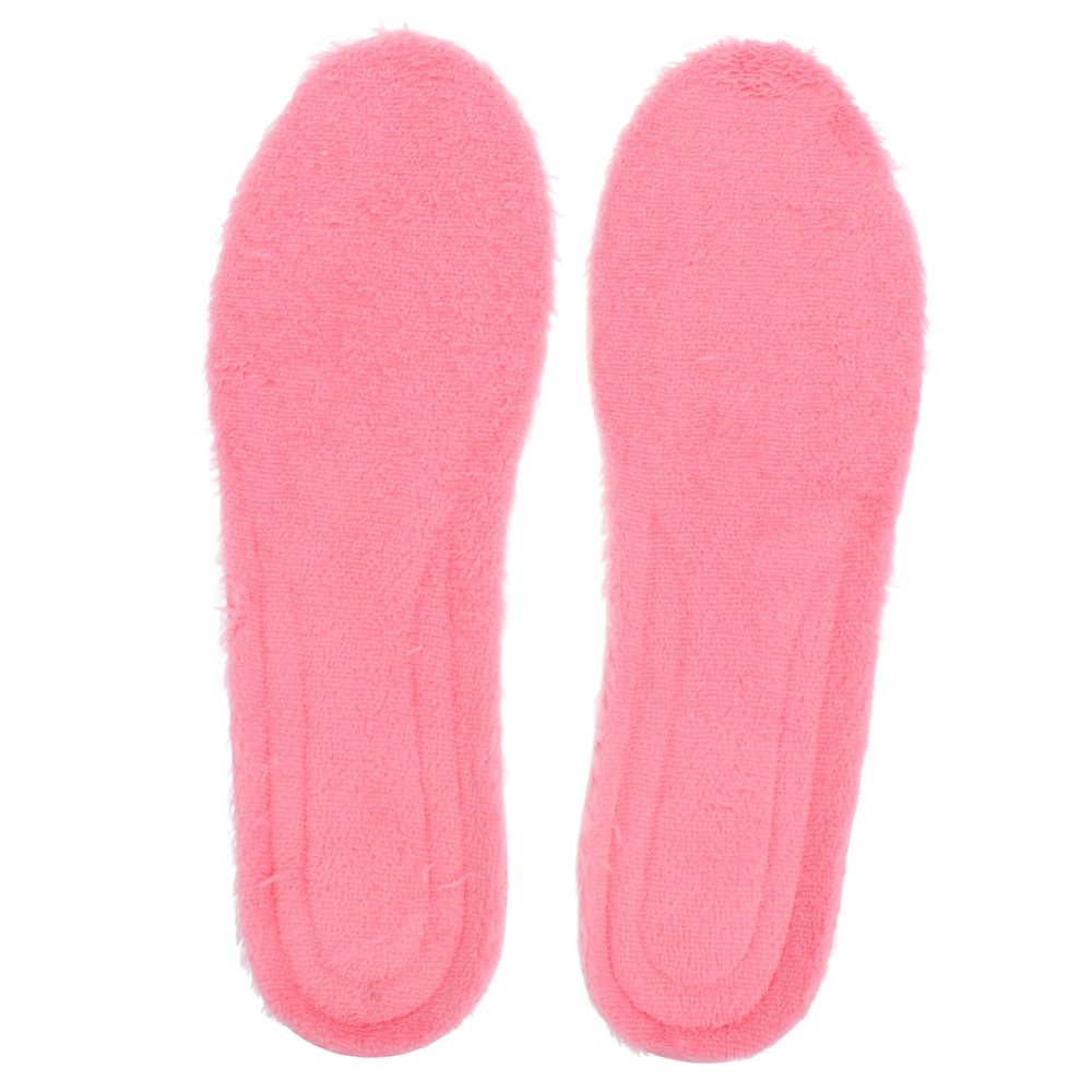 IWOWHERO Thermal Winter Insoles for Women and Men Fleece Self-Heating Shoe Inserts with Breathable Moisture-Wicking Thick Insulated Warmers for Sneakers Boots Casual Shoes