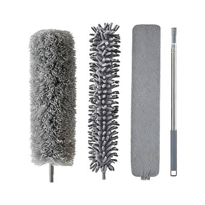 Retractable Duster, Extendable & Flexible Cleaning Tool, 46x10x9cm, Microfiber Mop, Household Dust Collector, Lightweight and Easy to Maneuver with A Comfortable Grip Handle, for Home