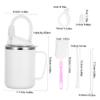 Beatifufu Feeding Cup with Ergonomic Handle for Elderly and Patients Anti-choking Design Adult Drinking Aid Lightweight Unbreakable No Spill Cup for Safe Liquid Feeding view 2