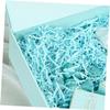 BCOATH 2pcs Grass Silk Paper Shredded Filler for Box Filling Protective Decorative Crinkle Paper Shreds in Pink and Lake Blue Candy Basket Packaging Material view 4