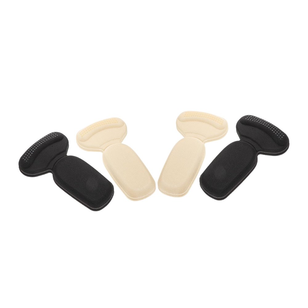 IWOWHERO 8pcs Adhesive Heel Pads and Grips for Loose Shoes Flexible Anti-Slip Heel Protectors with Gel Cushion Inserts for Men and Women Soothing Comfort for Slipping in High and Casual